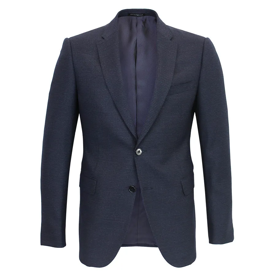 Emporio Armani Navy M-Line 2-Piece Woven Suit - Shop Now