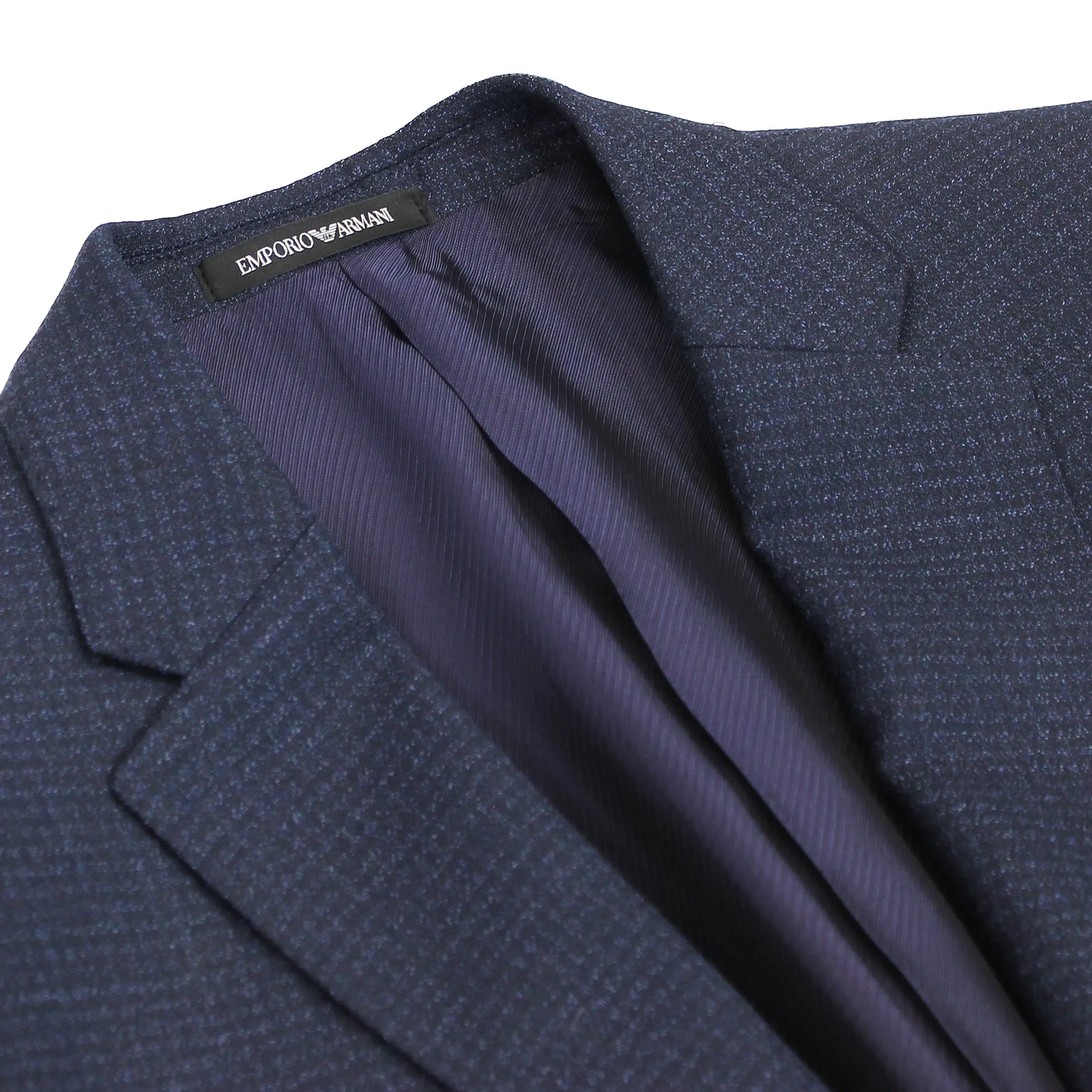 Emporio Armani Navy M-Line 2-Piece Woven Suit - Shop Now