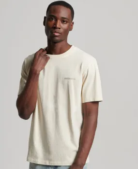 Essential Overdyed T Shirt | Rice White