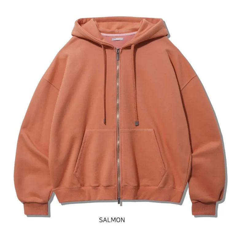 EZKATON | EZKATON Inverted Crop Hood Zip-Up