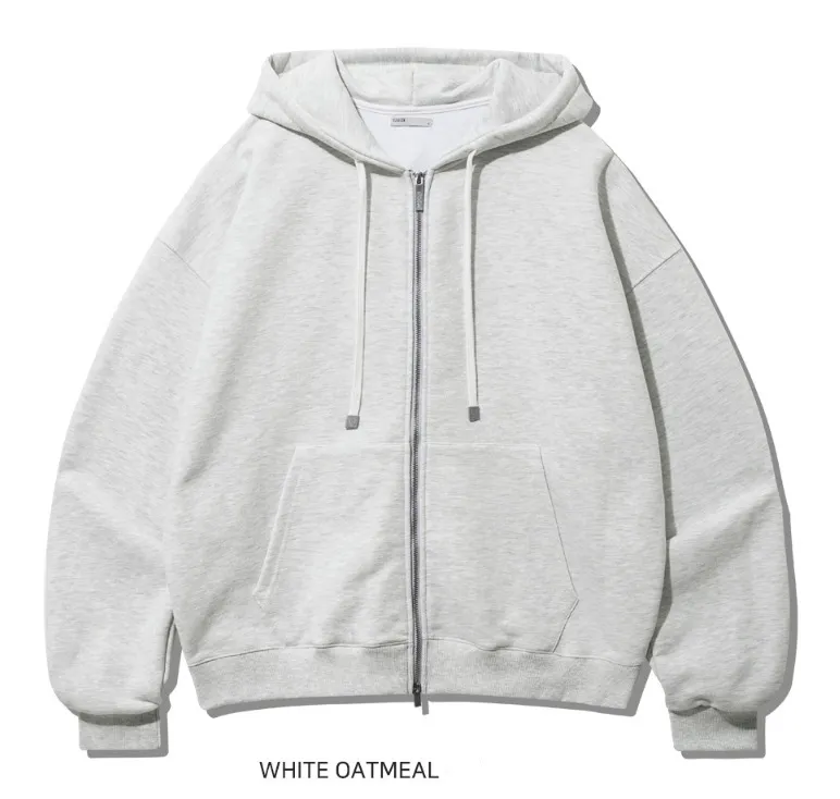 EZKATON | EZKATON Inverted Crop Hood Zip-Up