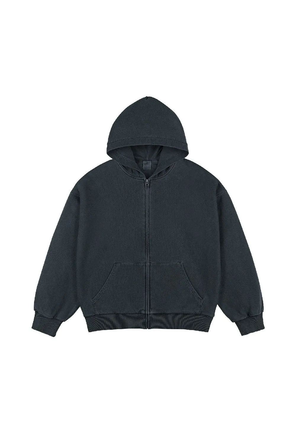 Faded Zip-Up Hoodie