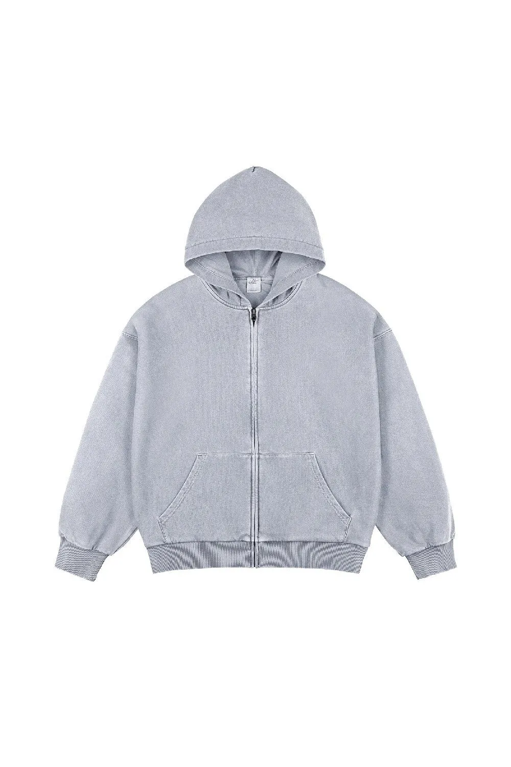 Faded Zip-Up Hoodie