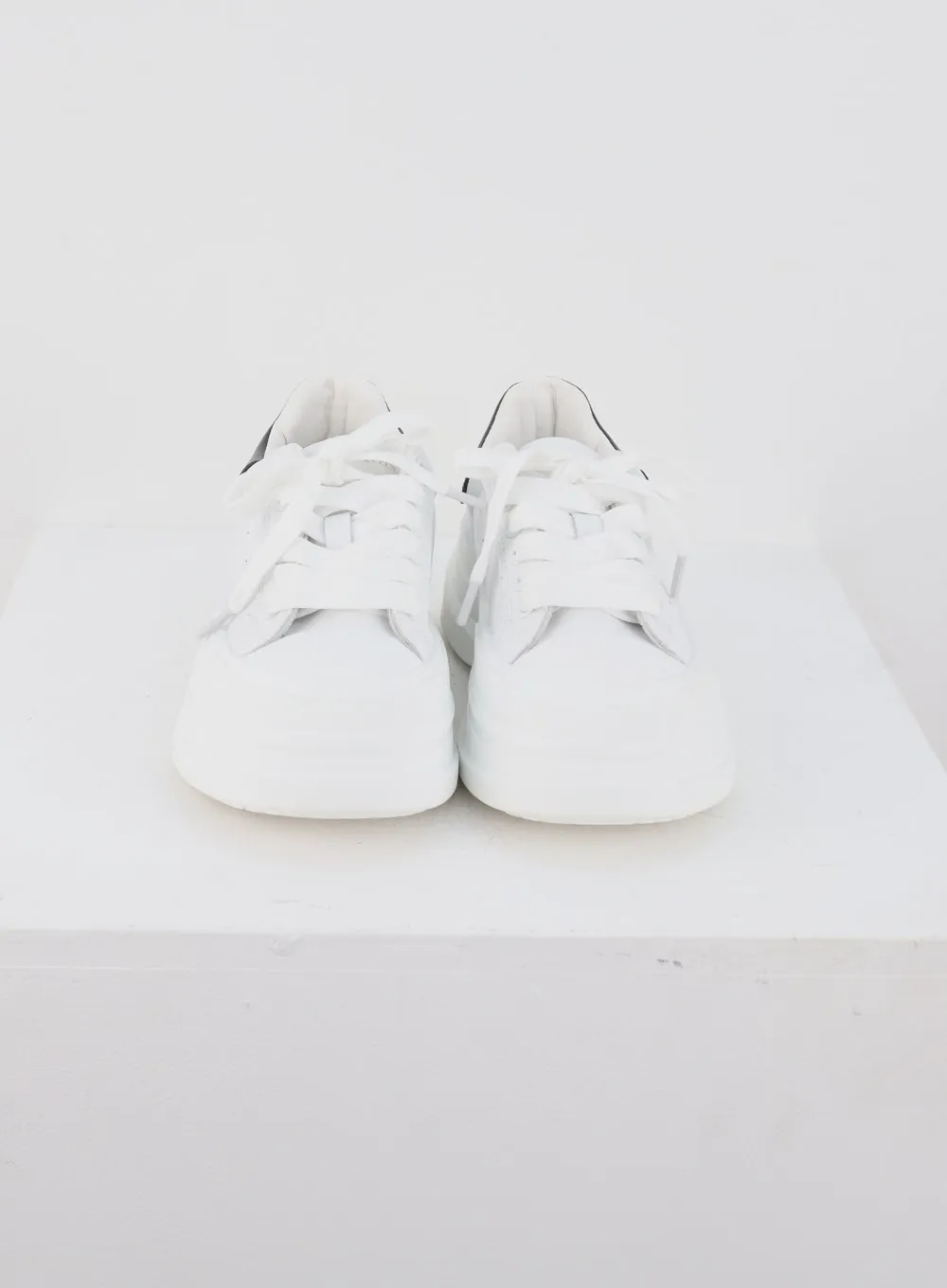 Faux Leather Sneakers - IS322