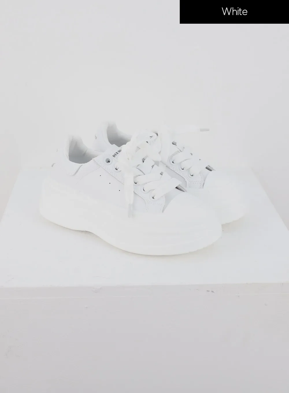 Faux Leather Sneakers - IS322