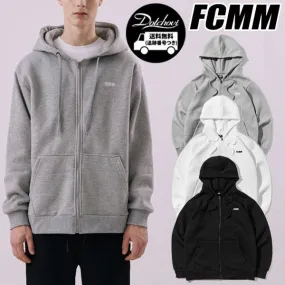 FCMM Unisex Hoodies | Street Style Long Sleeve Cotton Logo Hoodies