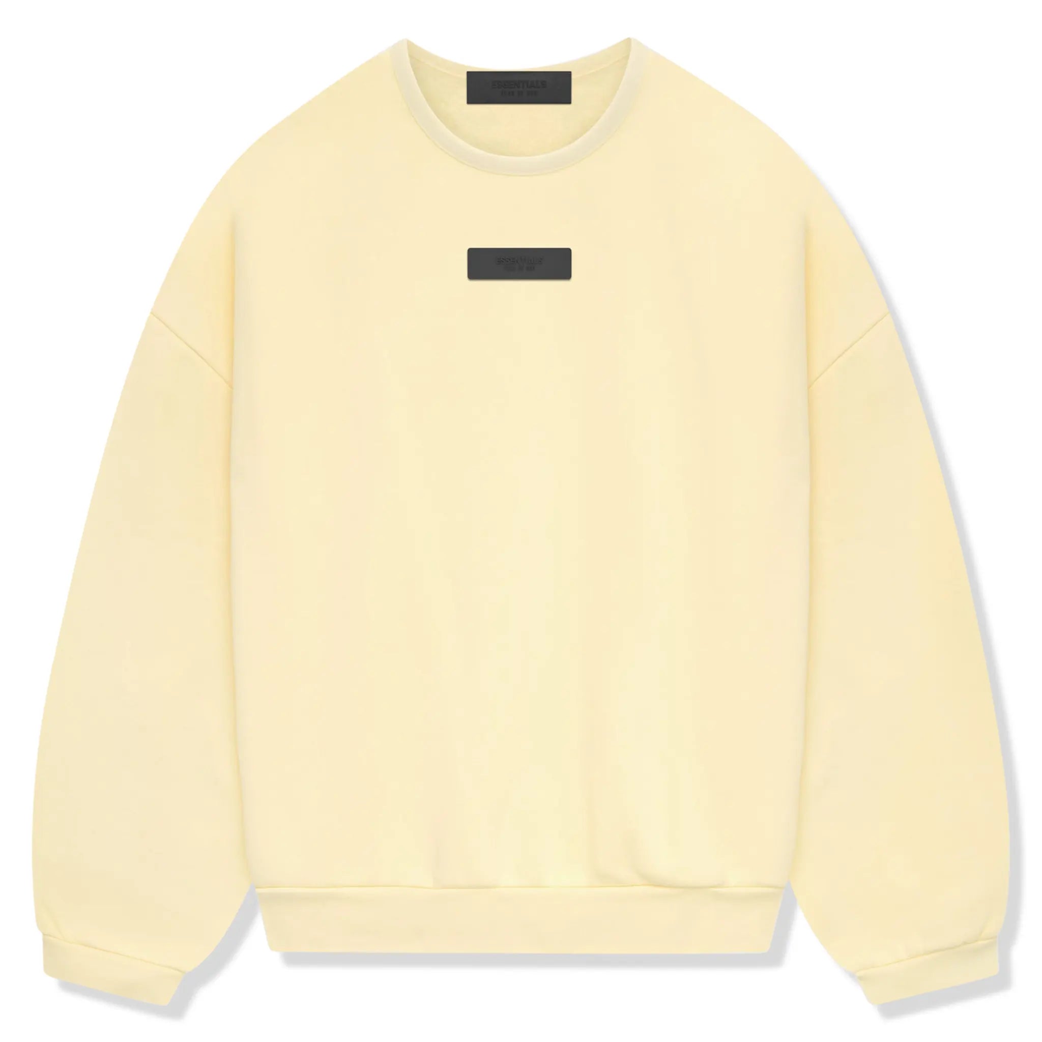 Fear Of God Essentials Garden Yellow Crewneck FW23