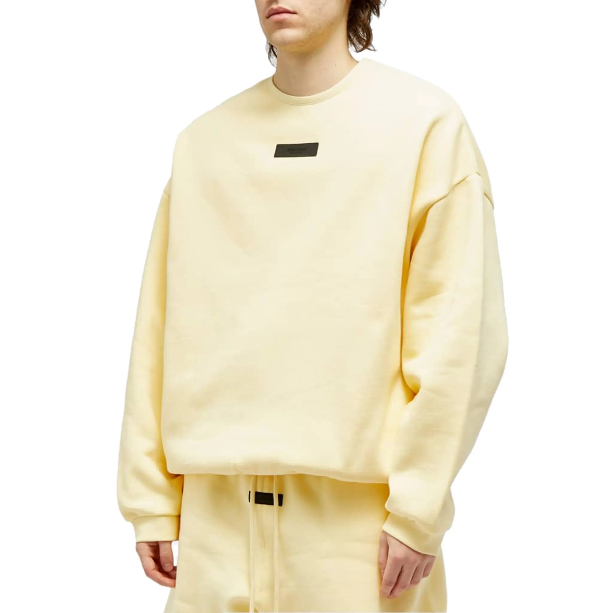 Fear Of God Essentials Garden Yellow Crewneck FW23