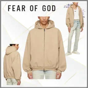 Fear of God Hoodies | Street Style Long Sleeves | Plain Cotton Logo