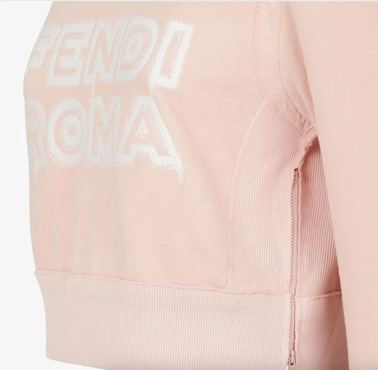 FENDI | Unisex Street Style Cotton Sweatshirt Long Sleeves (Medium)