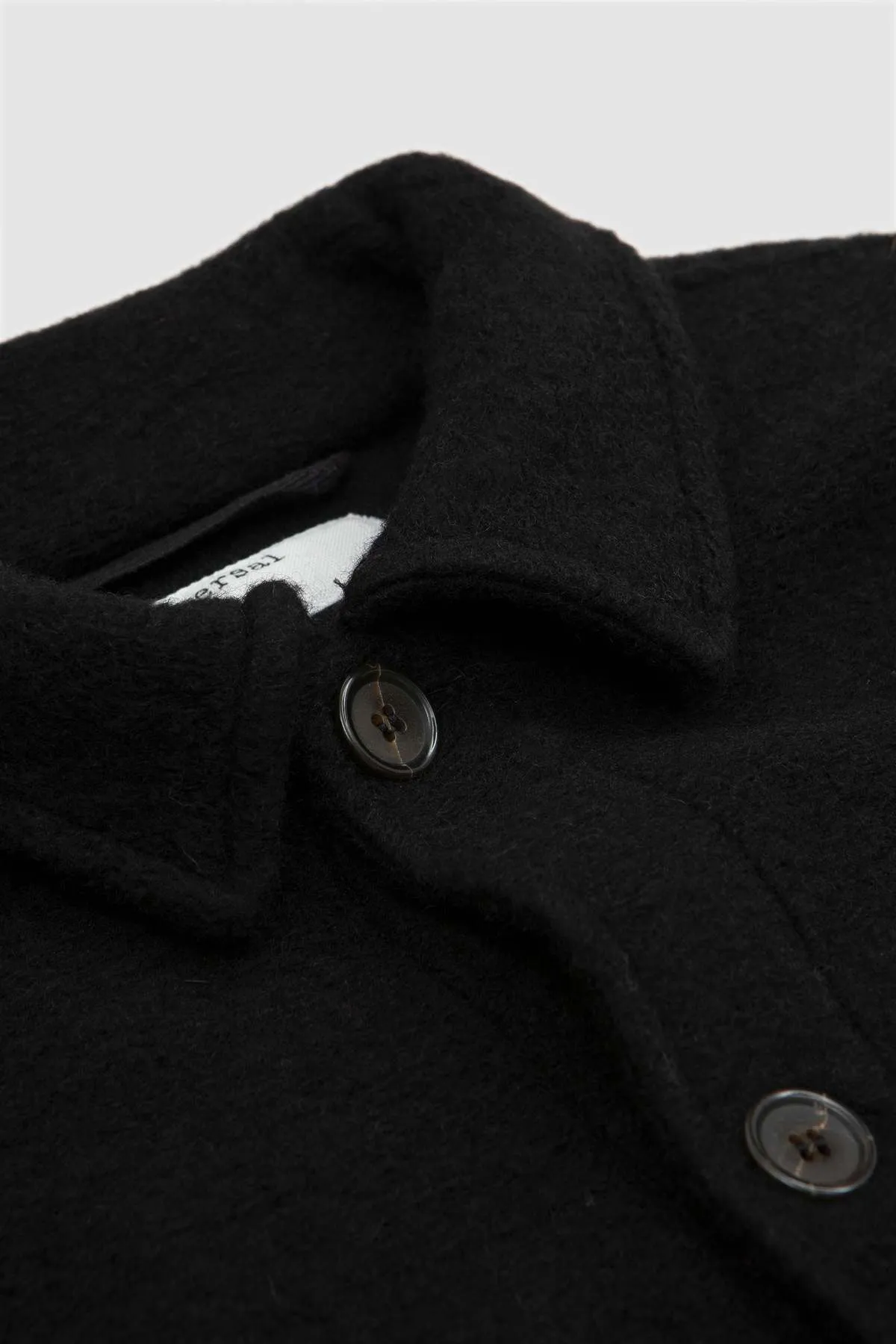 Field Wool Fleece Jacket - Black