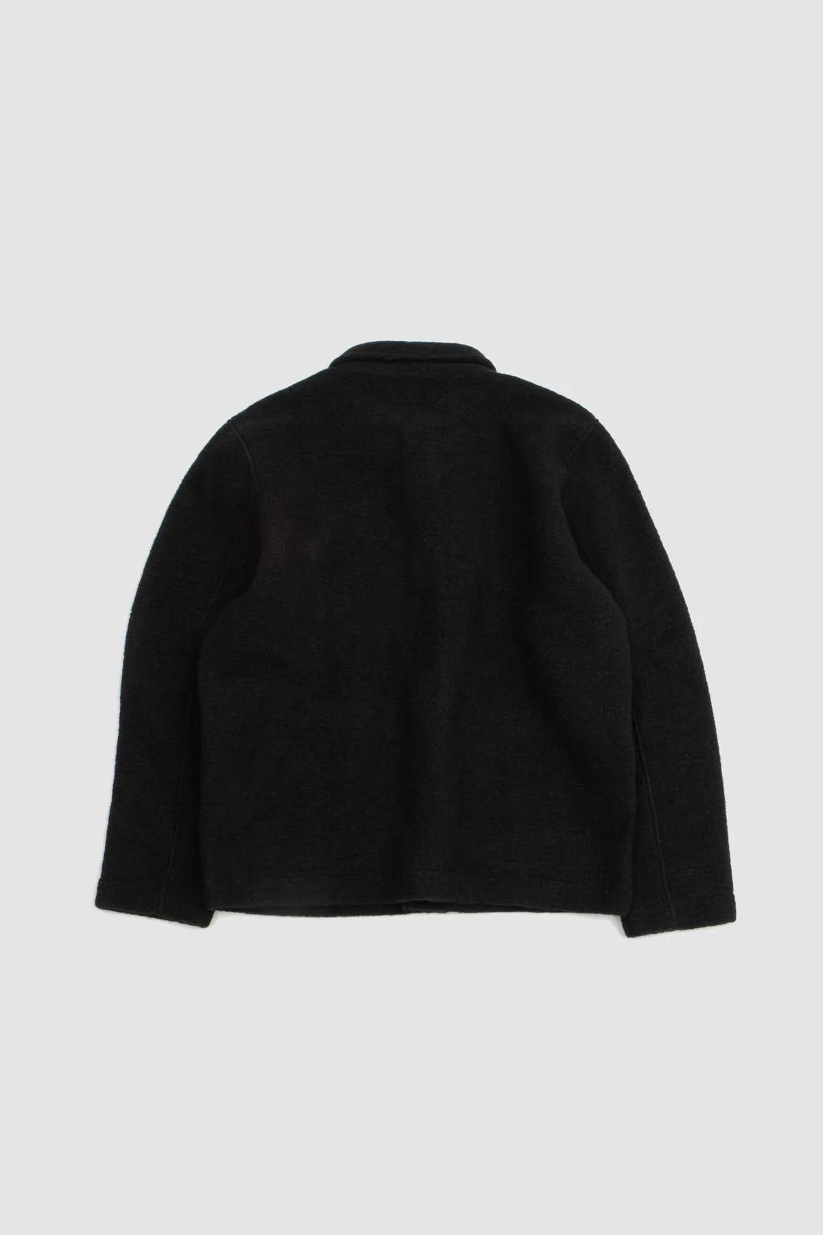 Field Wool Fleece Jacket - Black