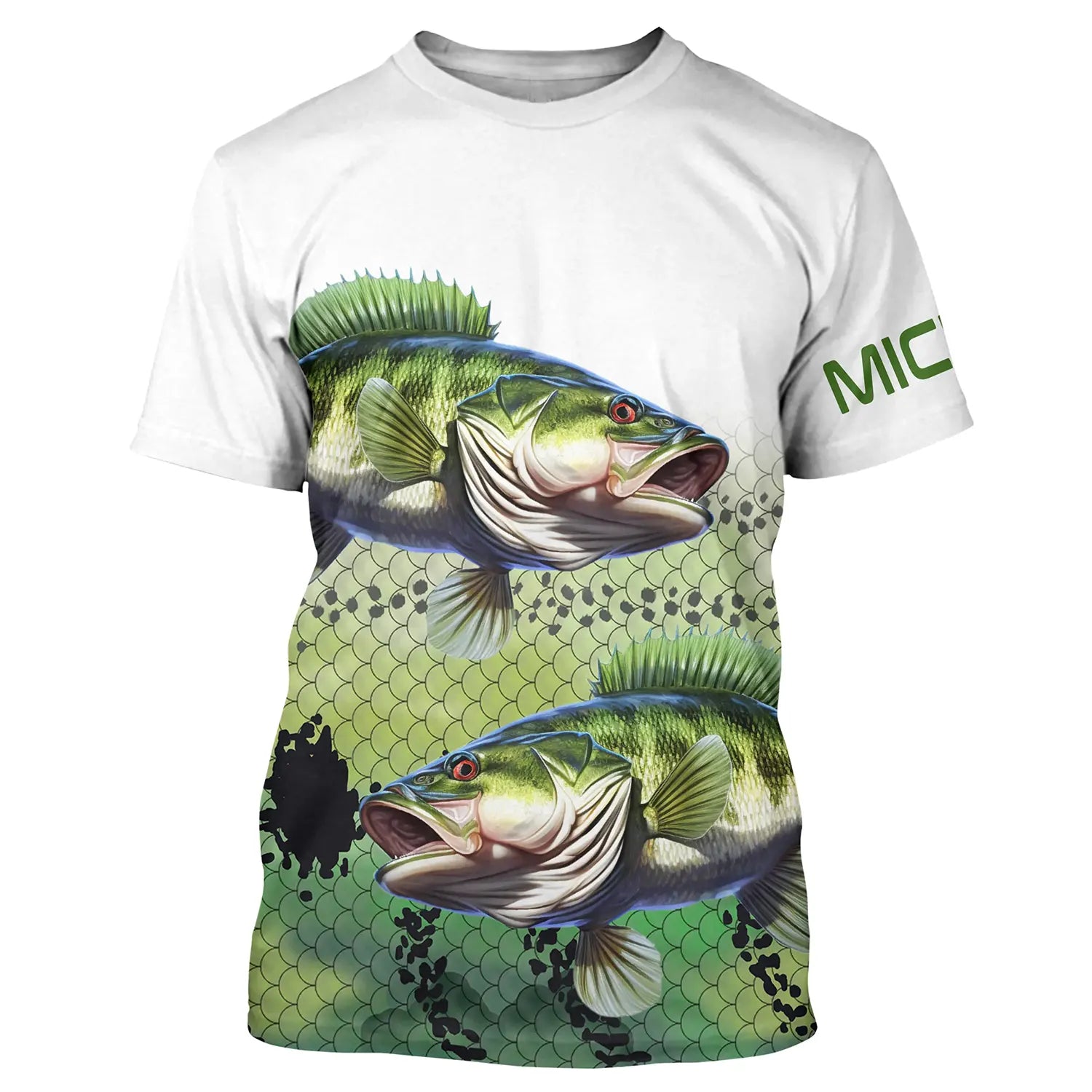 Fishing UV Protective Custom T-Shirt for Bass Fishing, Fisherman Gift Idea - CT06082224