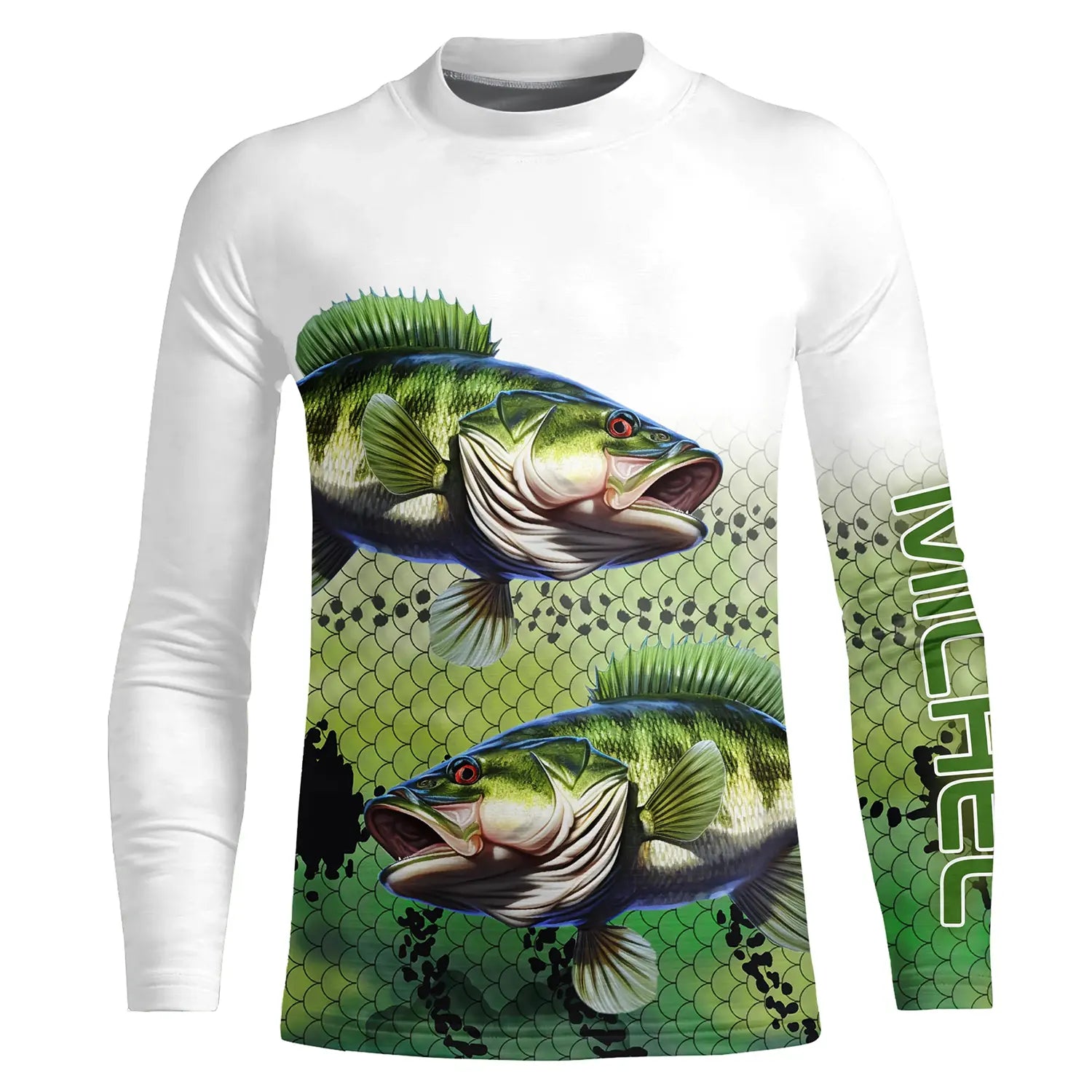 Fishing UV Protective Custom T-Shirt for Bass Fishing, Fisherman Gift Idea - CT06082224