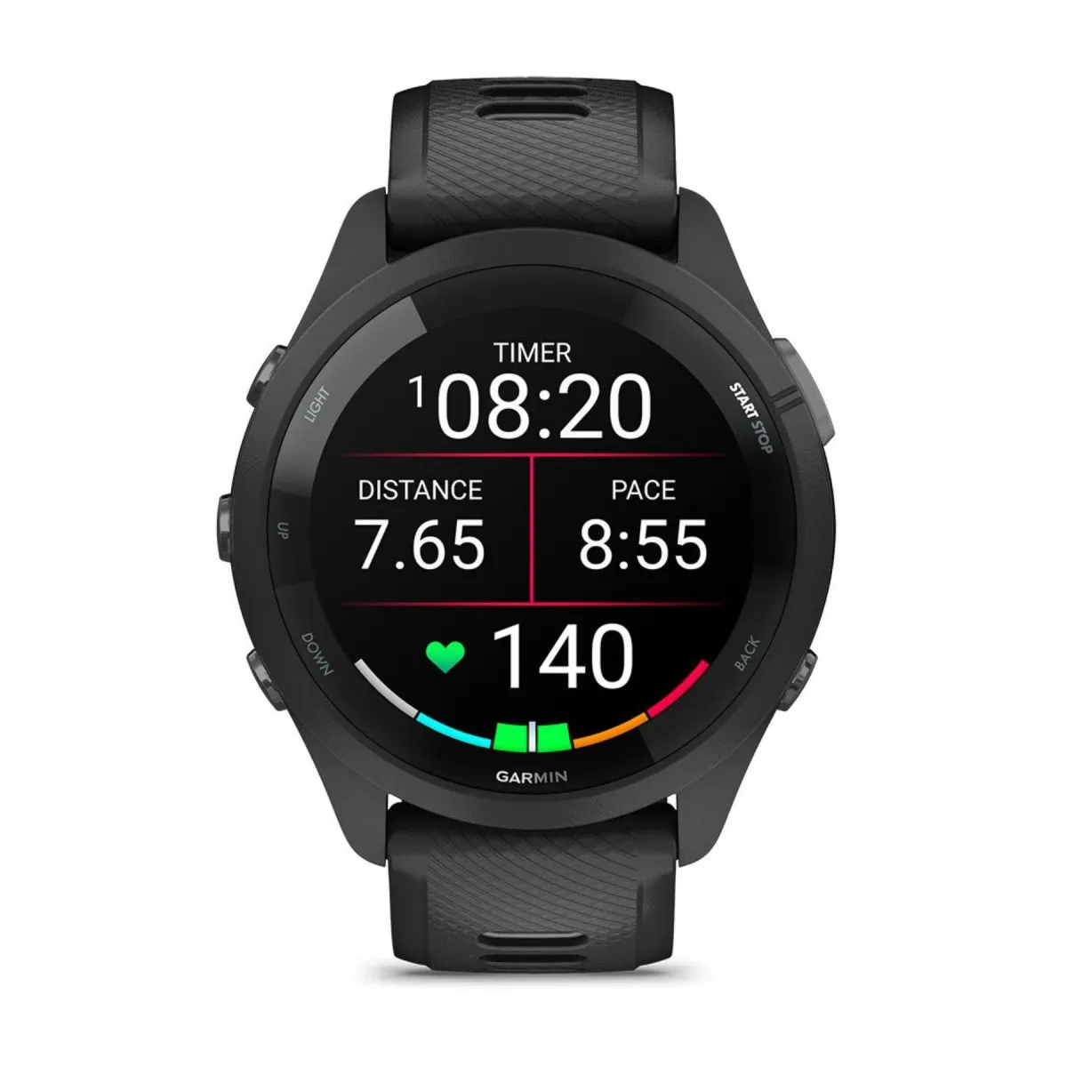 Garmin Forerunner 265 Black Gray Smartwatch