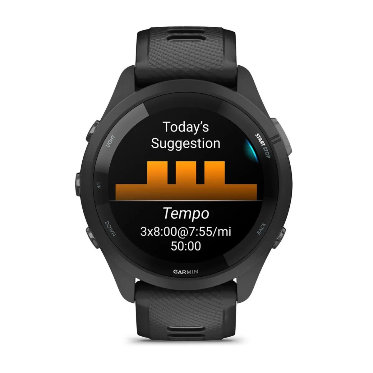 Garmin Forerunner 265 Black Gray Smartwatch