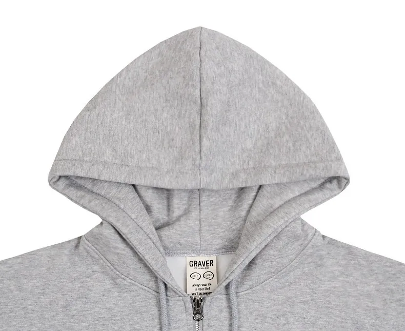 GRAVER | POLAR BEAR HEART HOODED ZIP-UP - Buy Now!