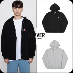 GRAVER | POLAR BEAR HEART HOODED ZIP-UP - Buy Now!