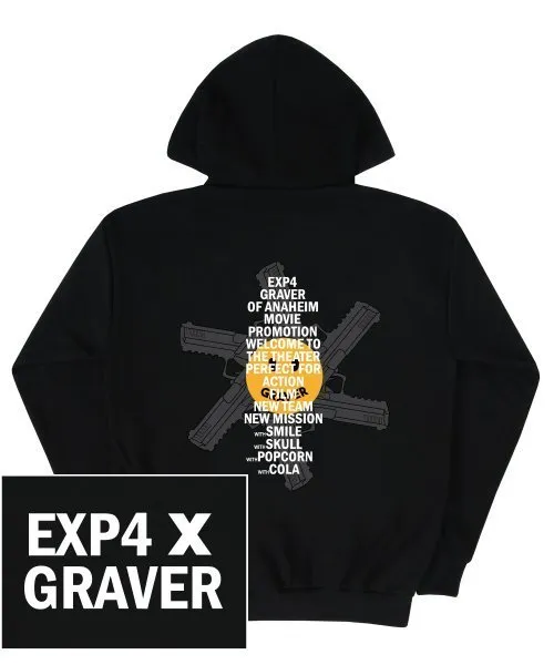 Graver Expend4bles X Graver Six Gun Smile Hoodie