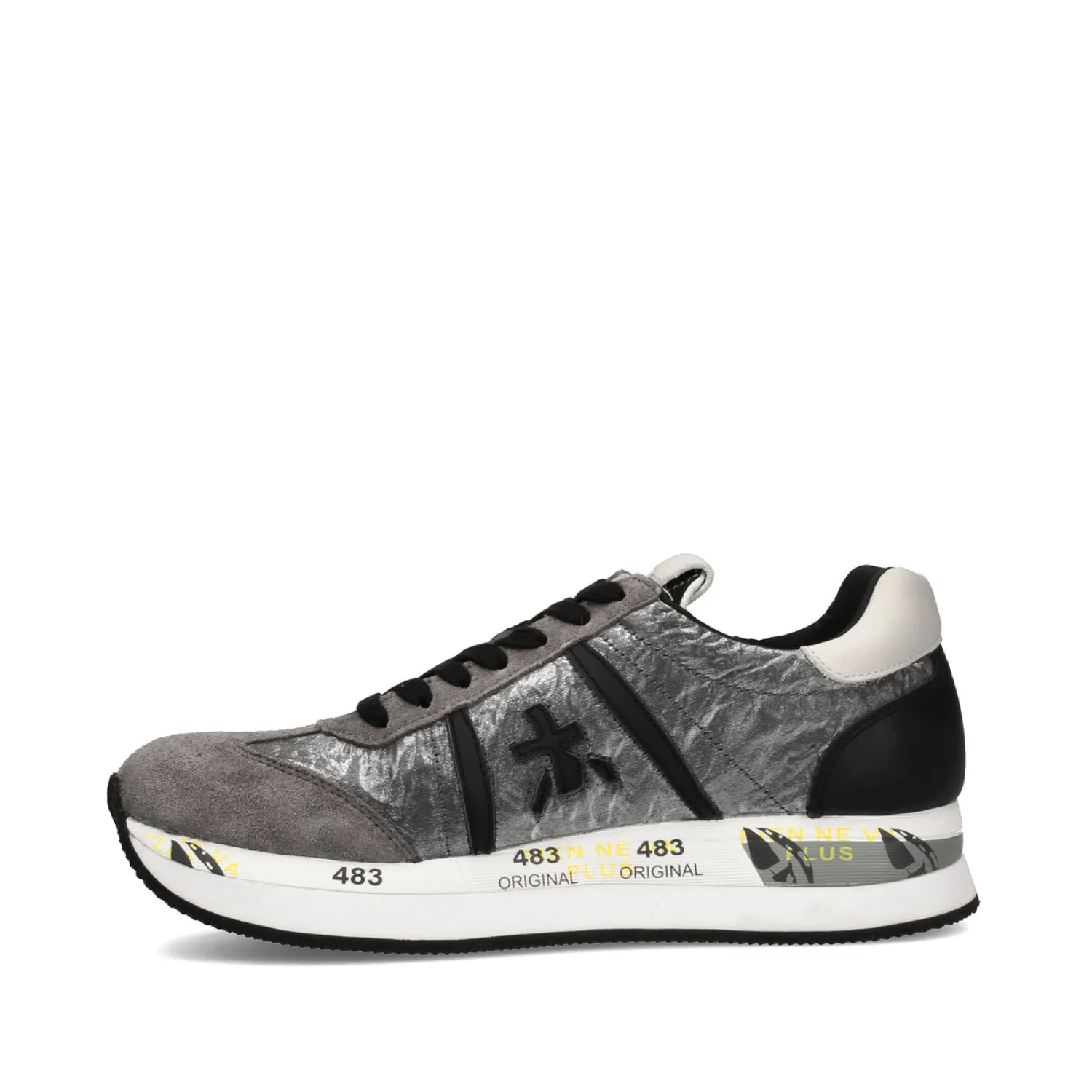 Gray Conny 1493 sneakers.