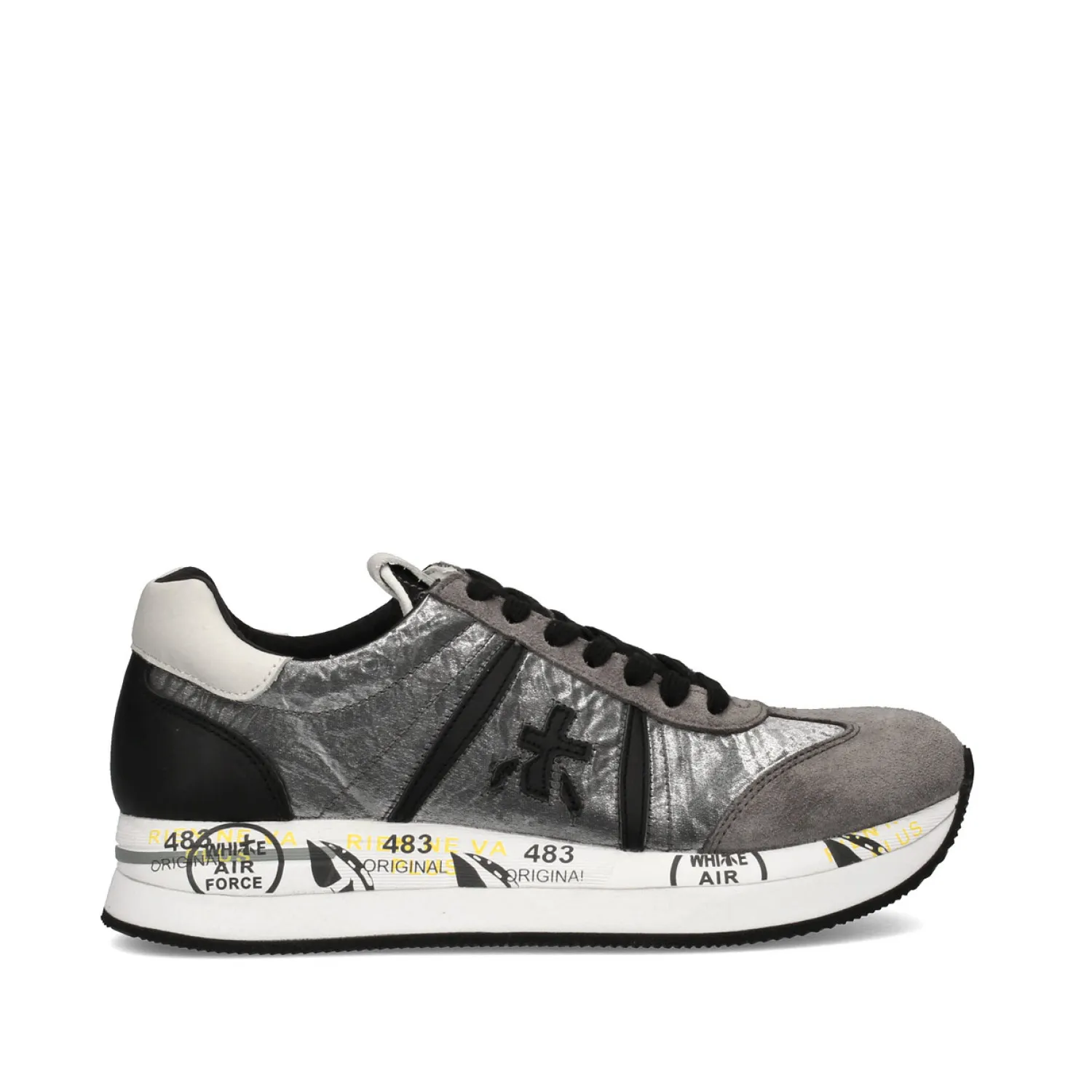 Gray Conny 1493 sneakers.