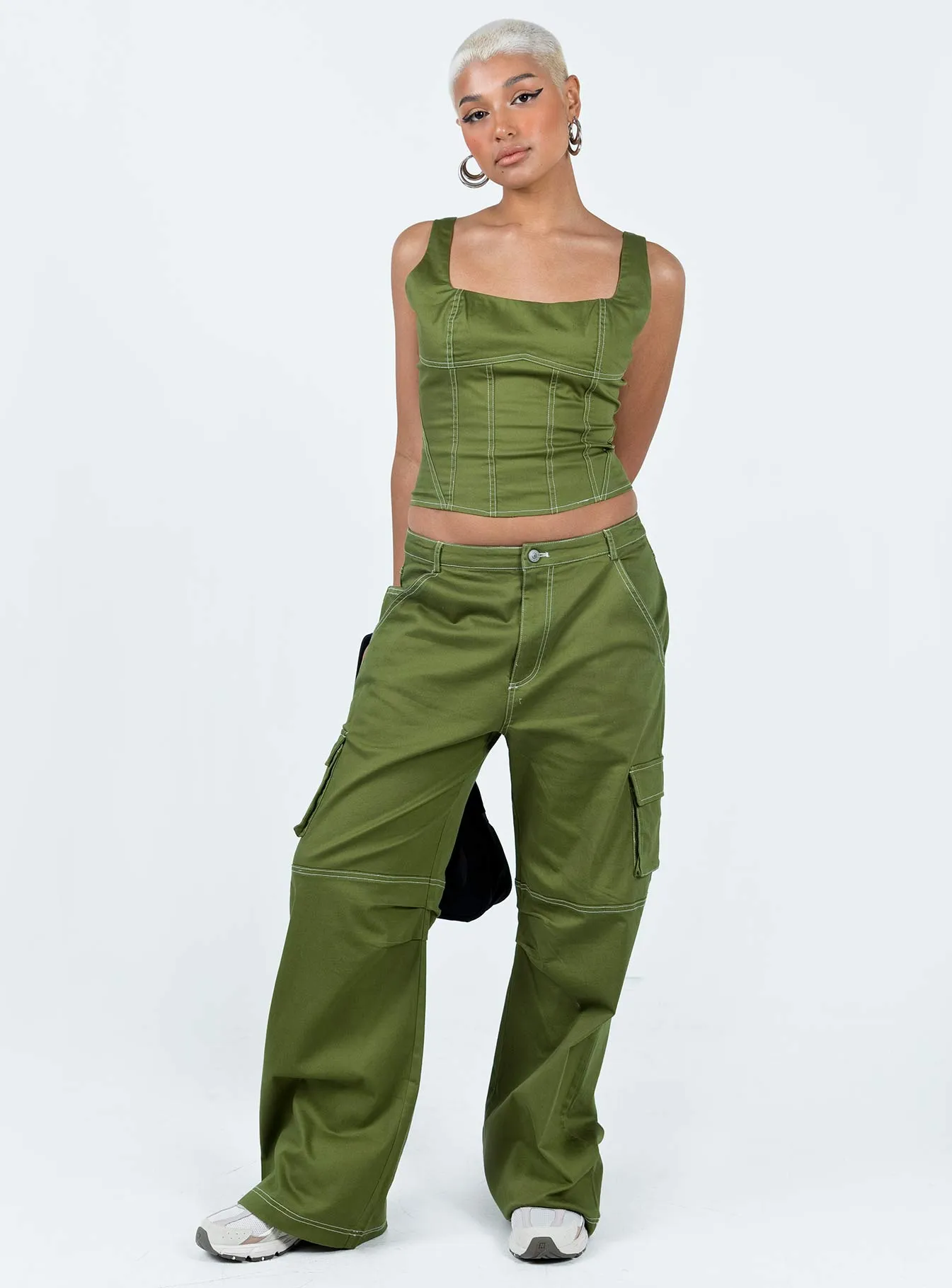 Green Dobson Pants