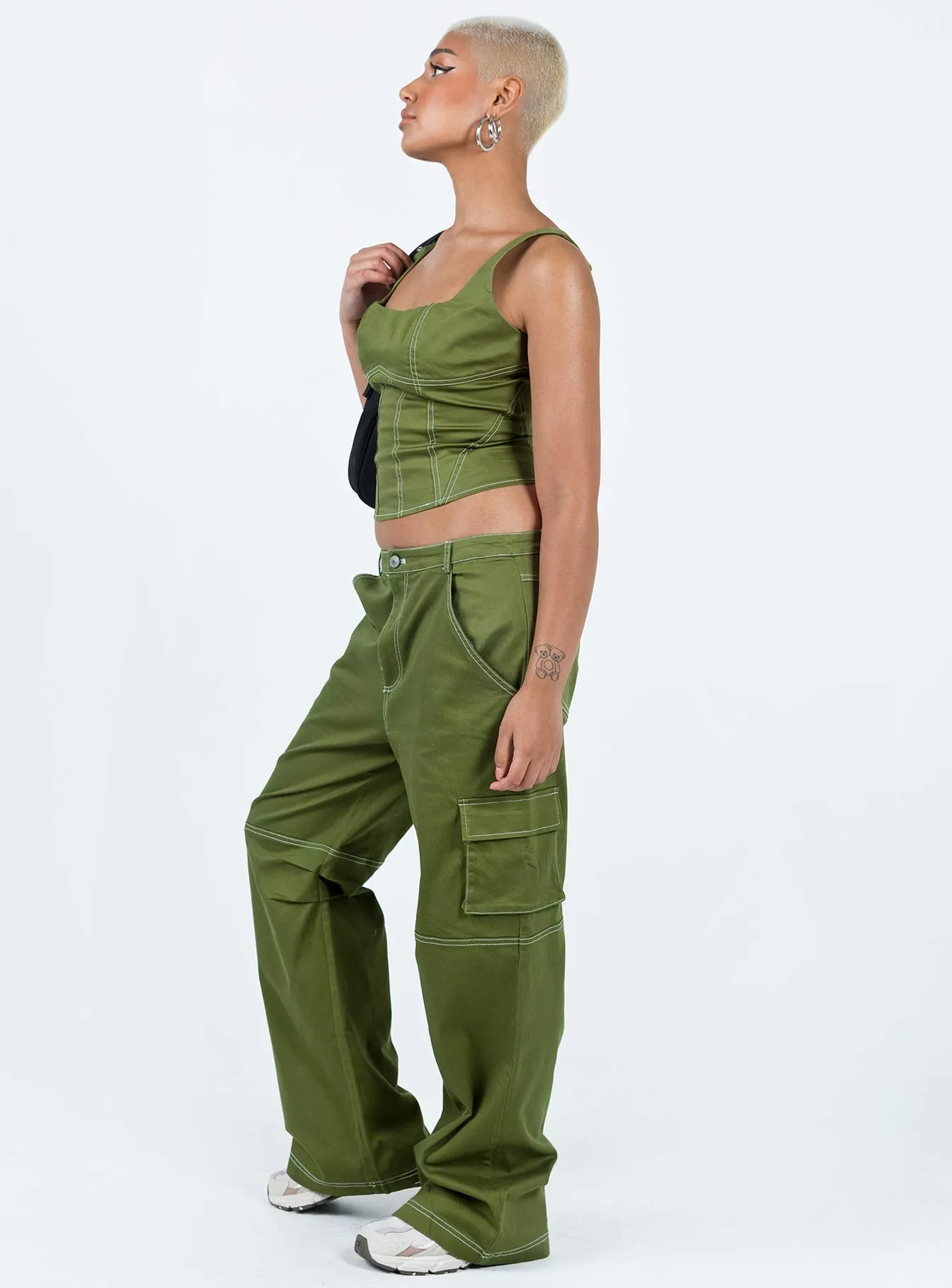 Green Dobson Pants