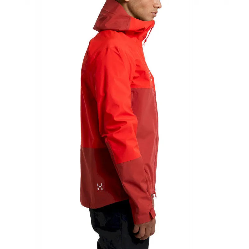 Haglöfs Men's Waterproof Jacket - ROC Sloper Proof - in Italian: Giacca antipioggia - Uomo.