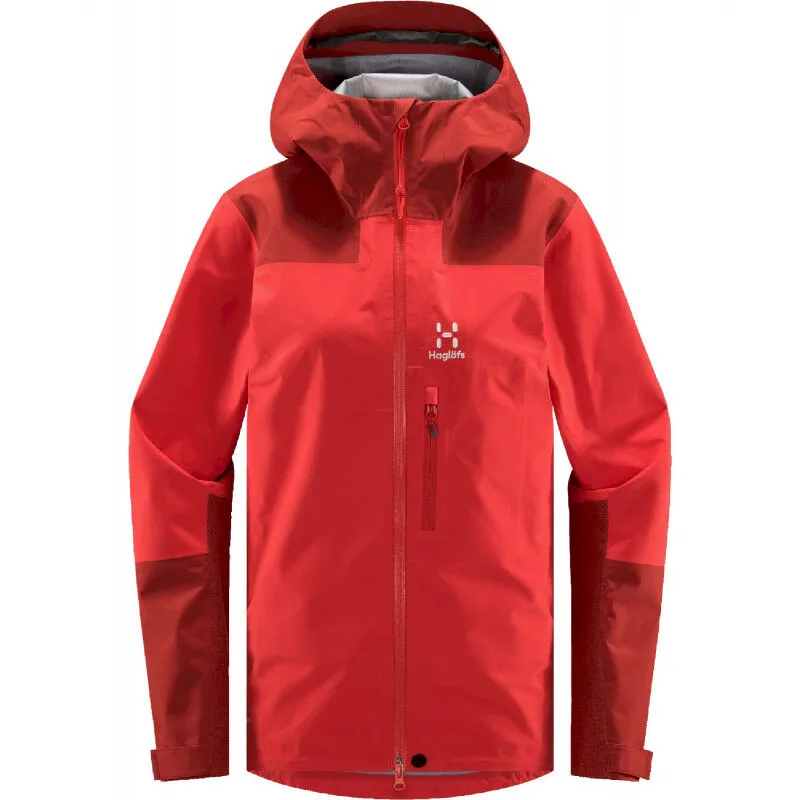 Haglöfs Waterproof Jacket for Women - ROC Sloper Proof Jacket 
