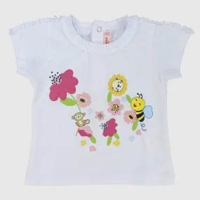 Happy Bee Short-Sleeve T-Shirt for Sale