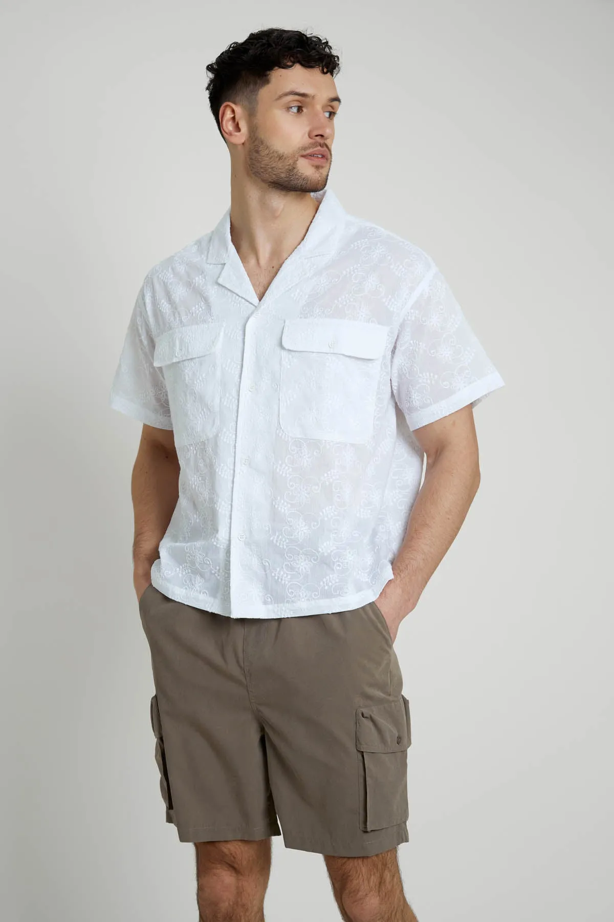 Harmon shirt jacquard lace - Google SEO friendly.