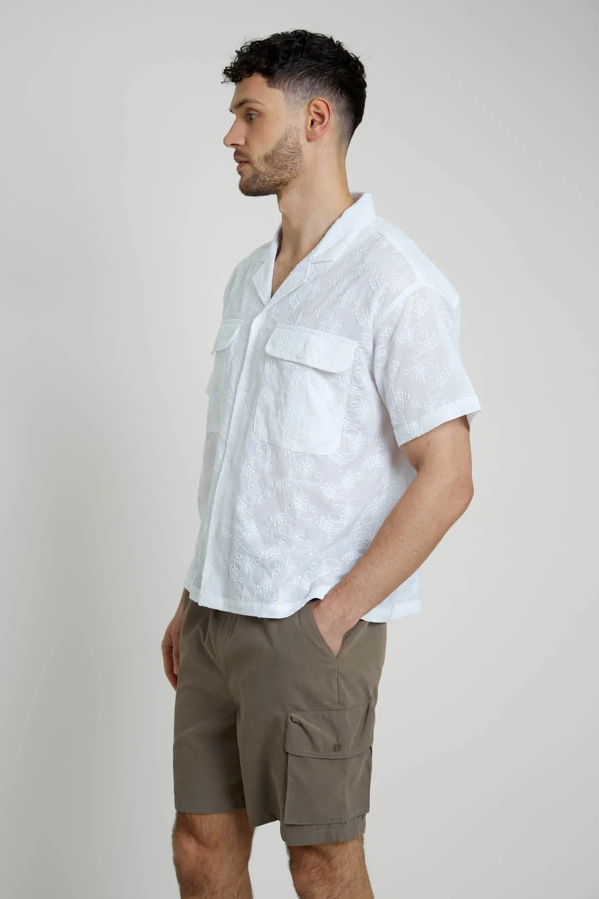 Harmon shirt jacquard lace - Google SEO friendly.