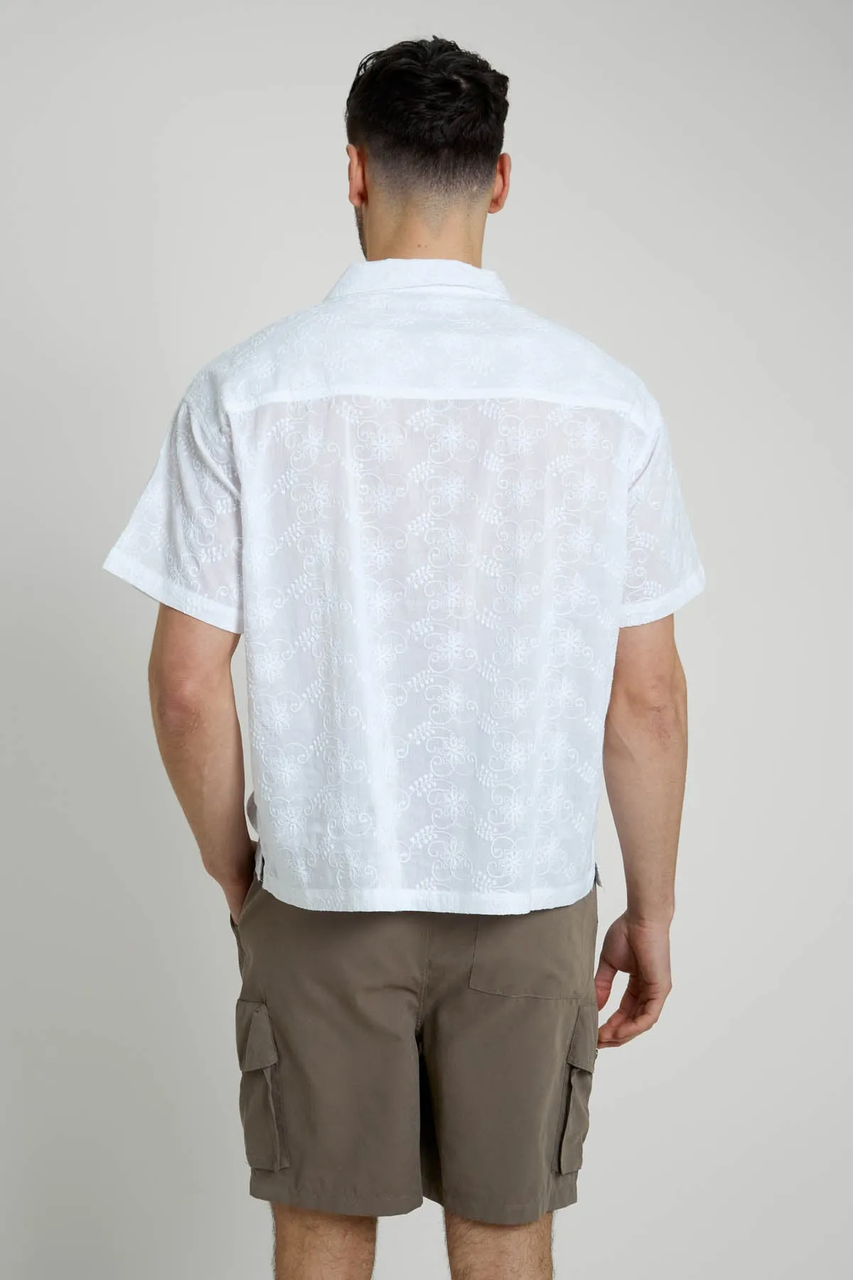 Harmon shirt jacquard lace - Google SEO friendly.