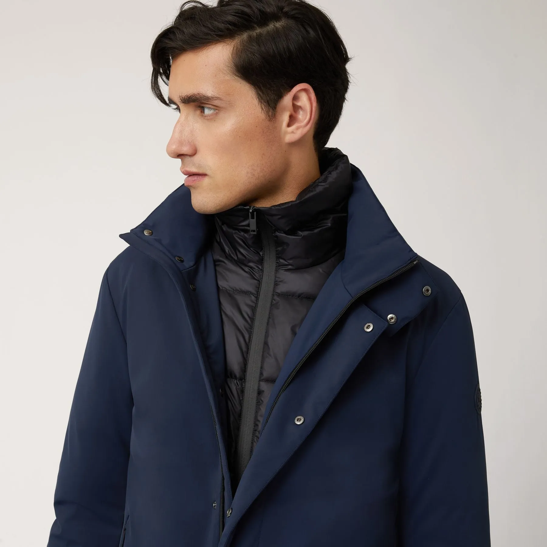 Harmont and Blaine field jacket with padded lining K0K206 0405901.