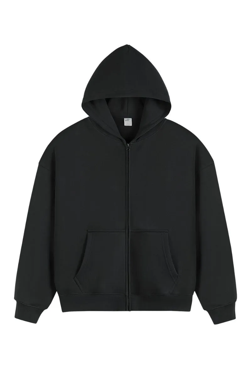 Heavy Zip-Up Hoodie