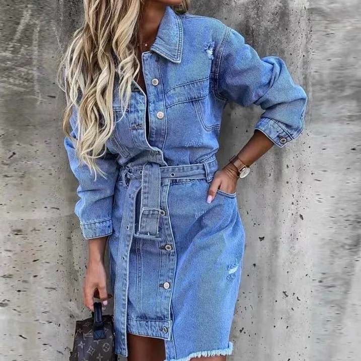 Heloise denim dress