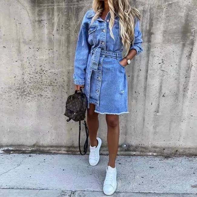 Heloise denim dress