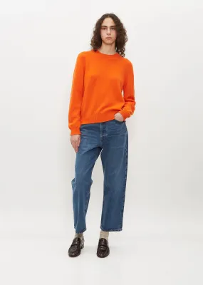 Hepburn Boyfriend Crew Sweater — Strobe