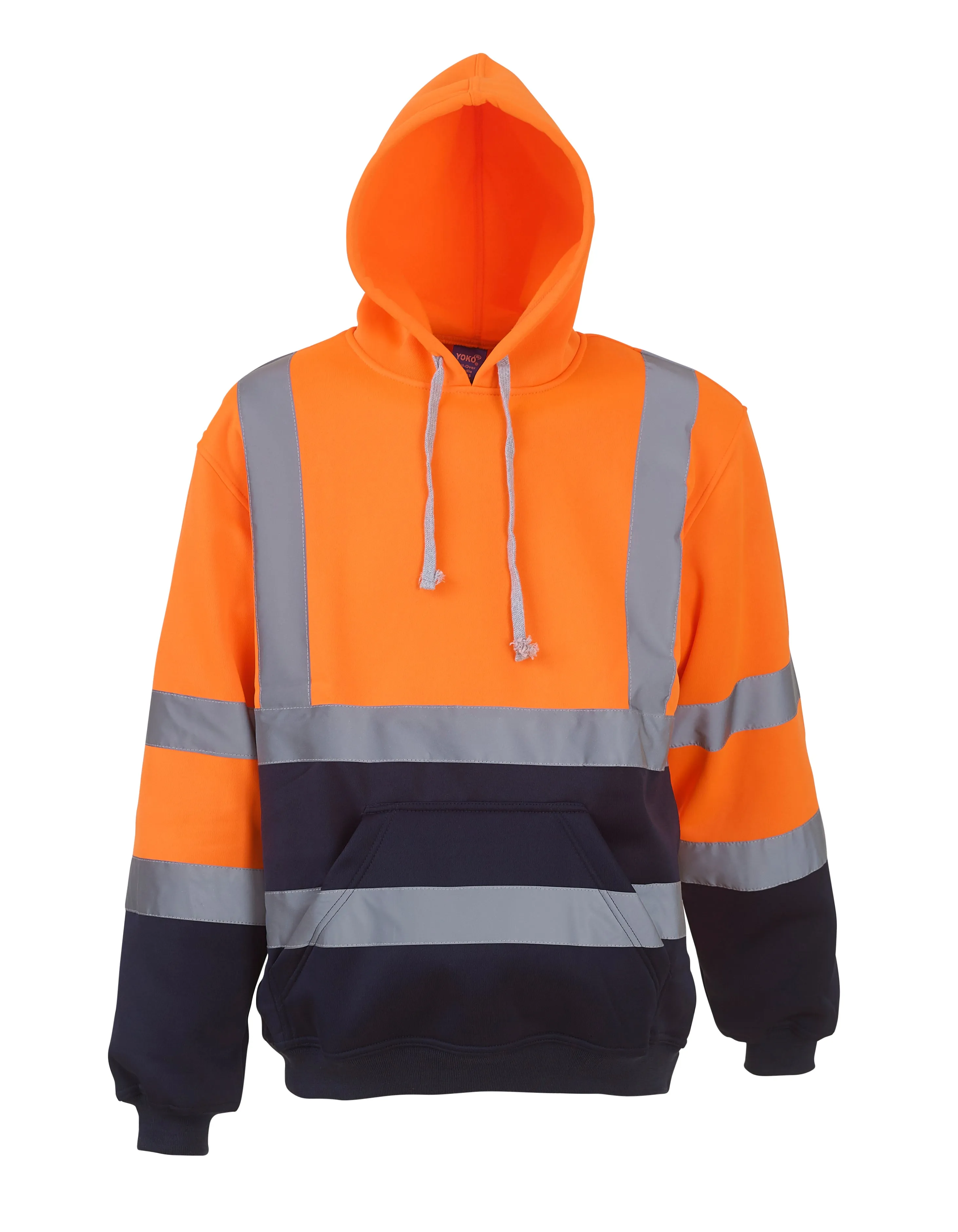 Hi-vis pull-over hoodie (YK032) by Yoko