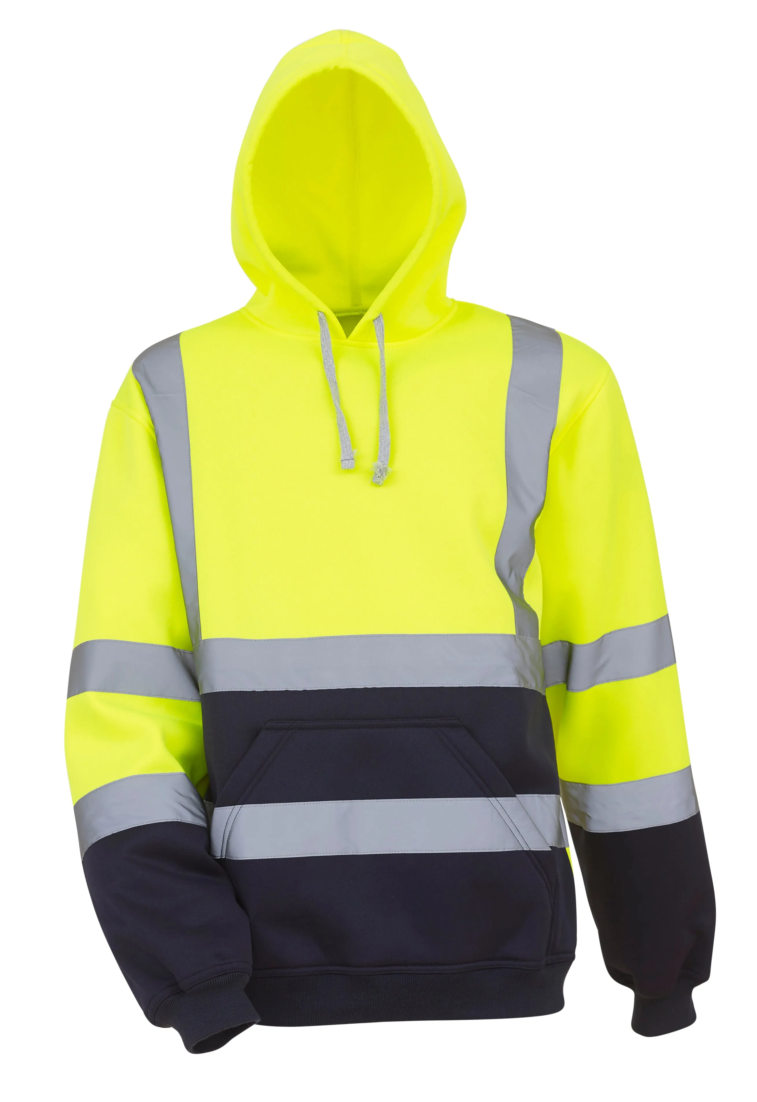 Hi-vis pull-over hoodie (YK032) by Yoko