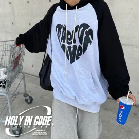 HOLY IN CODE hoodies | Unisex street style cotton logo long sleeves