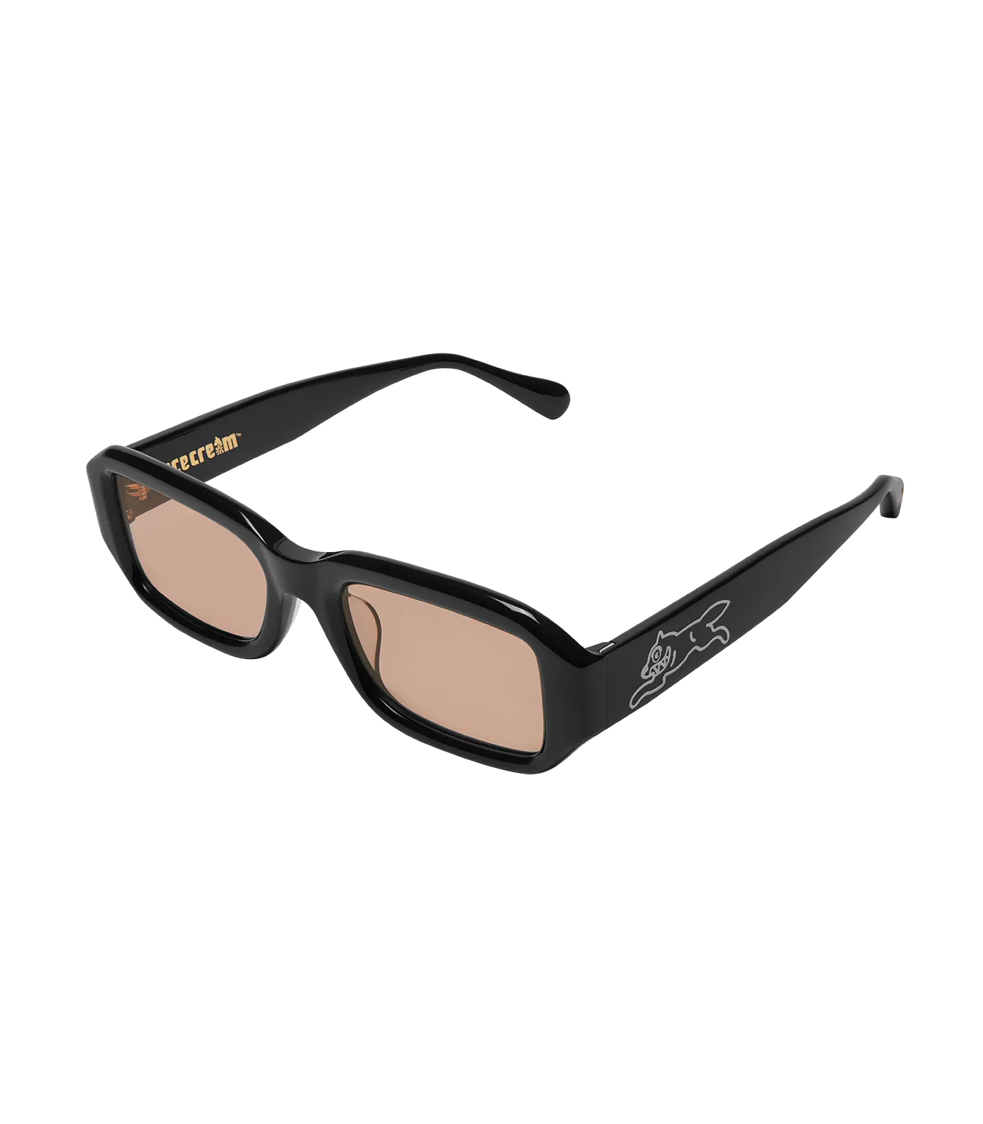 Ice Cream Dog Sunglasses - Black/Brown