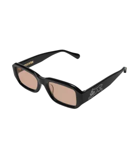 Ice Cream Dog Sunglasses - Black/Brown