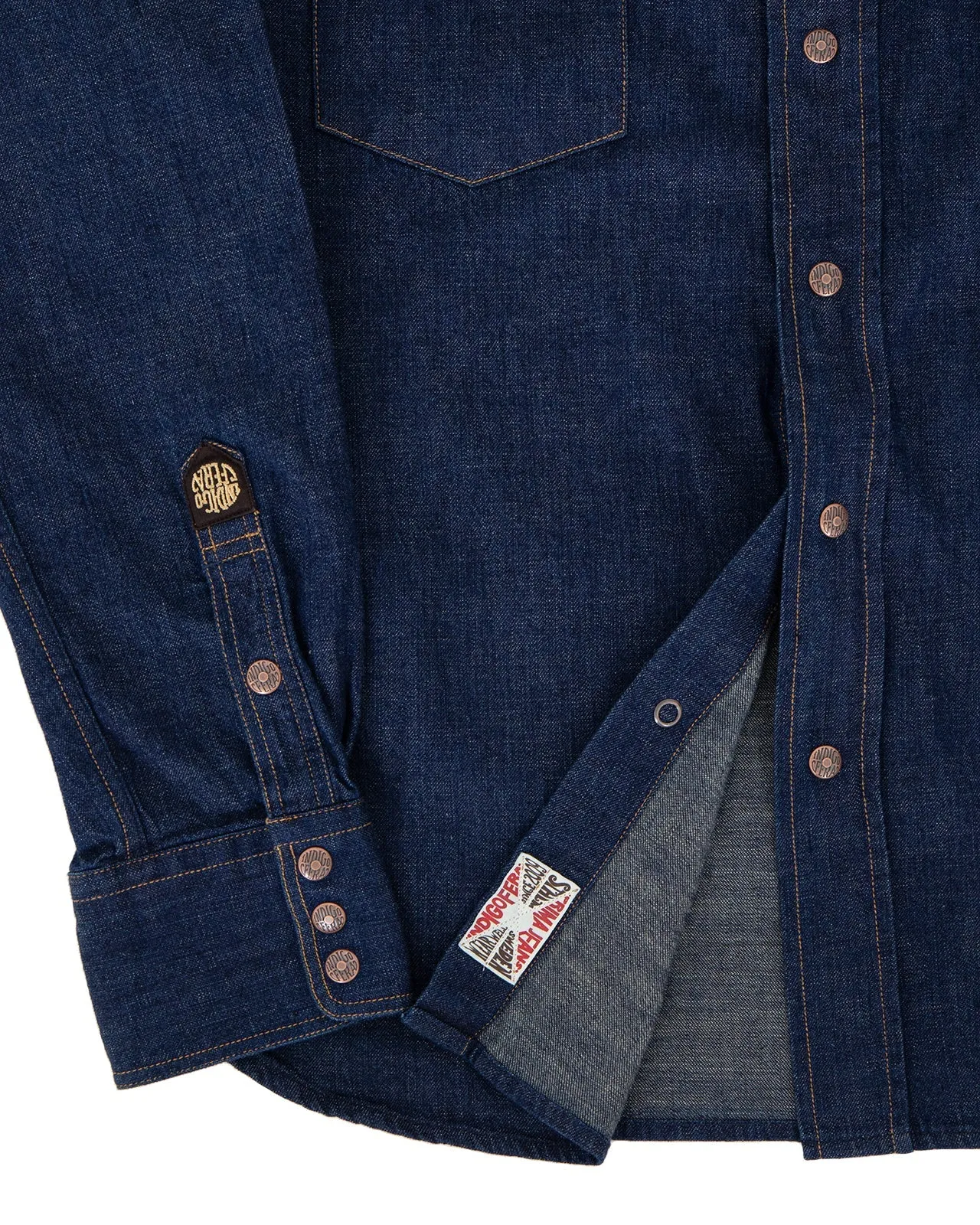 Indigofera - Ryman Denim Shirt Blue Japanese Rinsed