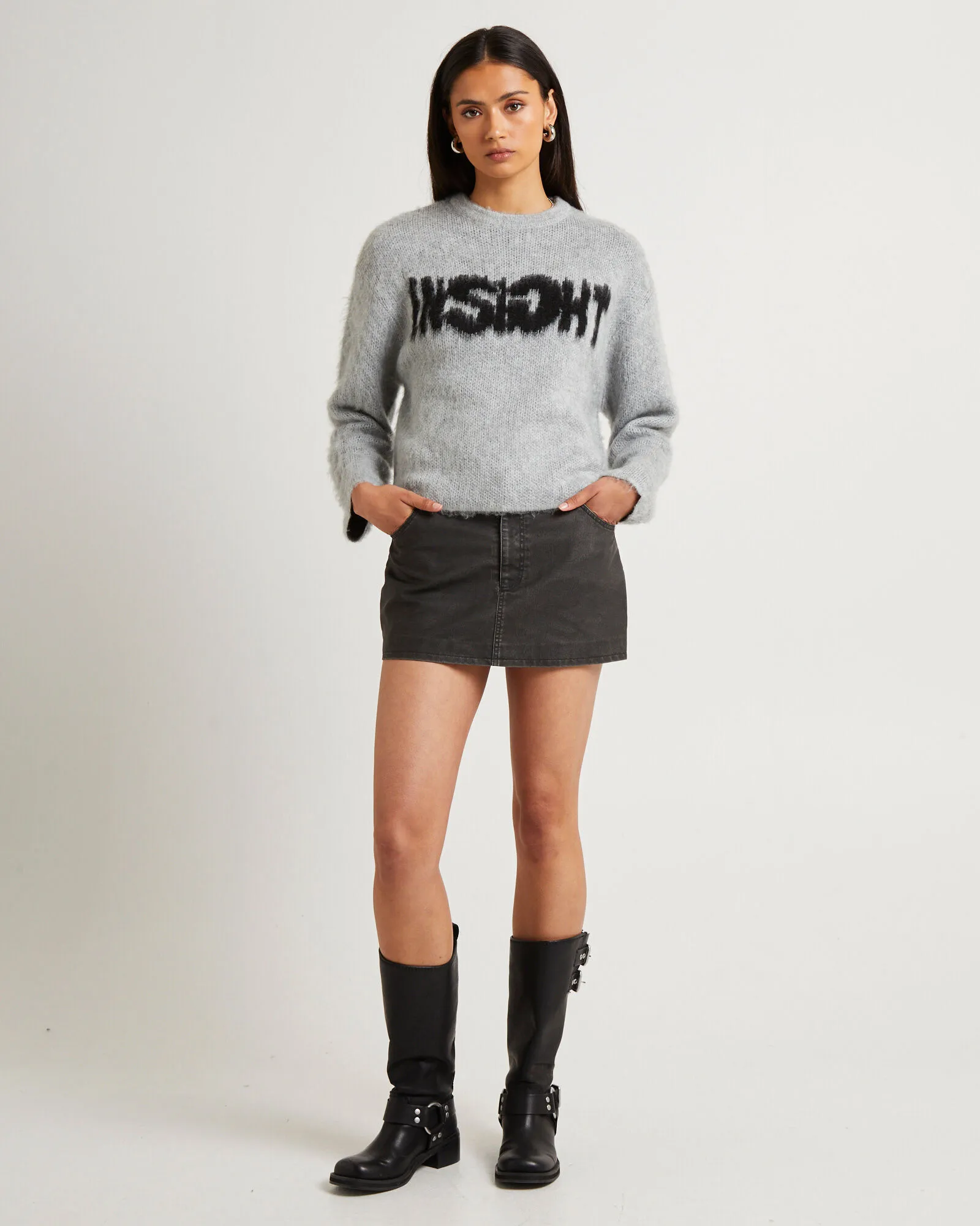 Insight Blur Brushed Sweater