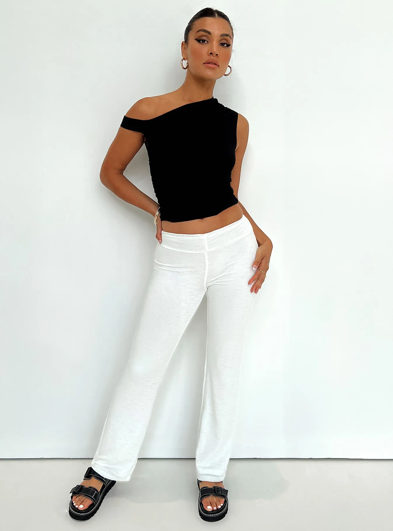 Ivory Angel Pants