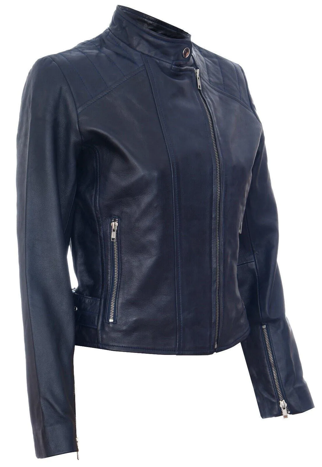 Jackets & Coats | Leather Biker Jacket-Celaya | Infinity Leather