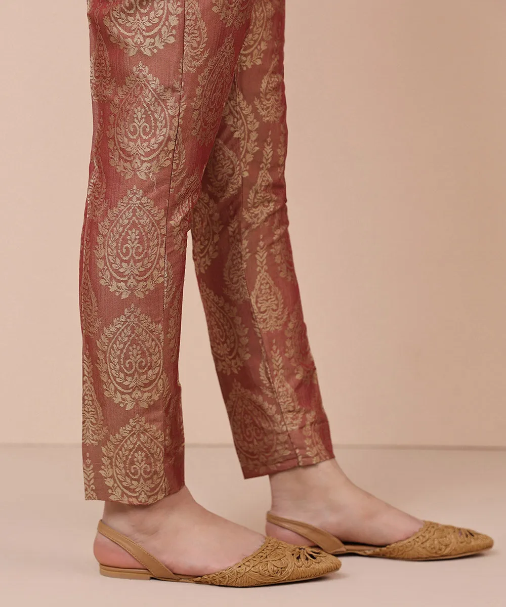 Jacquard cigarette pants - Buy the best quality jacquard cigarette pants online