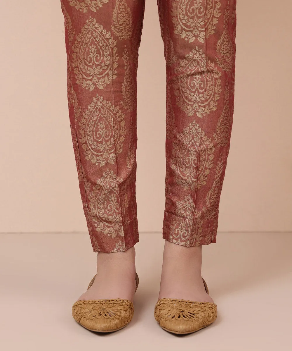 Jacquard cigarette pants - Buy the best quality jacquard cigarette pants online