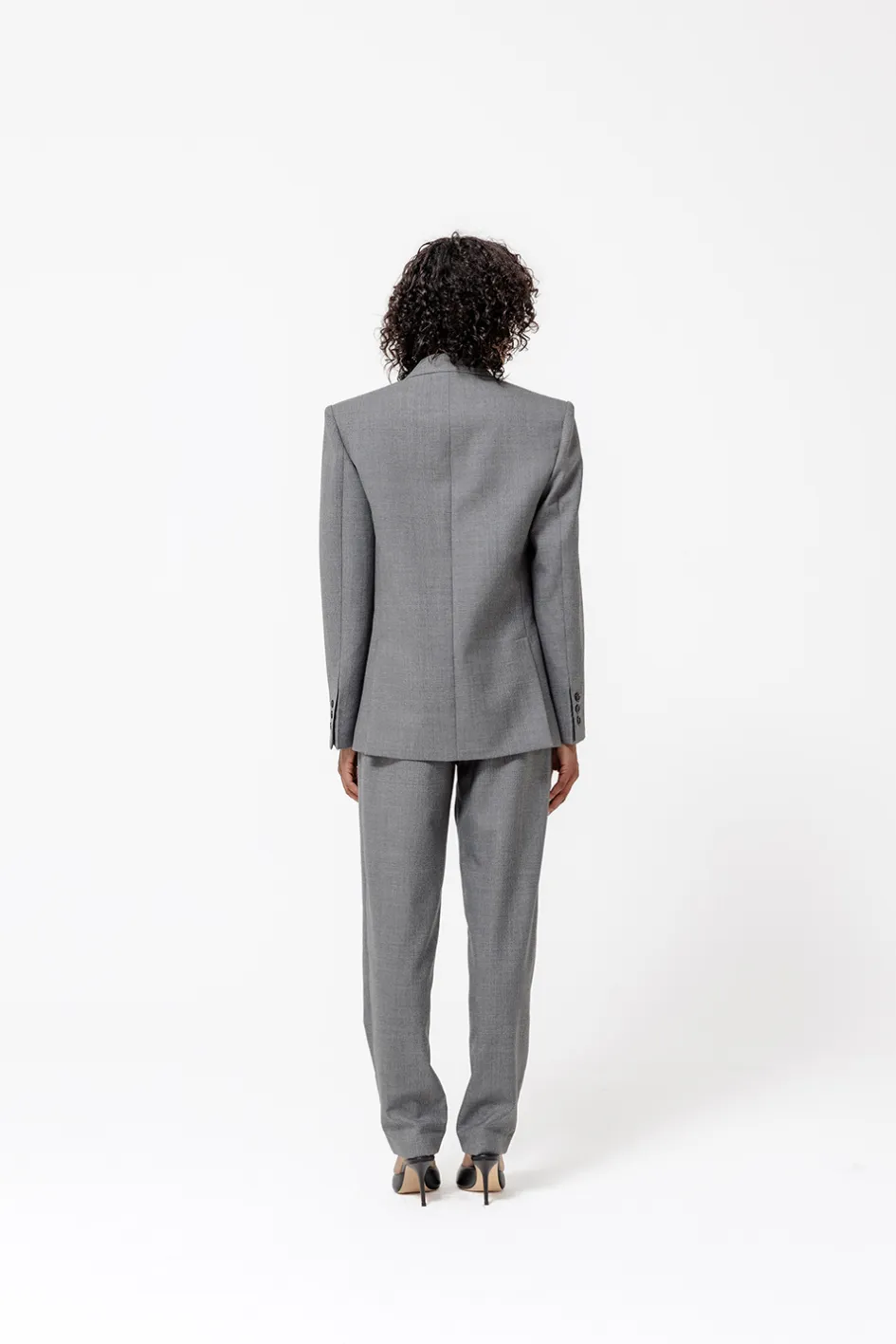 Jada Tailored Wool Blazer